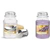 Yankee Candle Candela profumata in giara grande | Baby Powder | Durata Fino a 150 Ore & Candela profumata in giara grande | Lavanda al limone | Durata Fino a 150 Ore