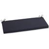 Pillow Perfect Fresco - Cuscino per Dondolo in Vimini per Interni ed Esterni, Resistente alle intemperie e allo sbiadimento, 45,7 x 114,3 cm, Colore: Nero