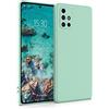 MyGadget Cover per Samsung Galaxy A71 4G - Custodia Protettiva in Silicone Morbido - Case TPU Flessibile - Ultra Protezione Antiurto & Antiscivolo Verde Menta