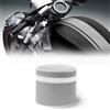 4R Quattroerre.it Strisce Adesive Moto Bike Racing Stripe 2 Fili, Argento, 8 cm x 2 m