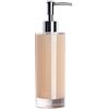 Excelsa Linea Bagno Dispenser Sapone, Plastica, Crema