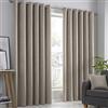 Fusion - Strata - Coppia di tende con occhielli, 229 x 229 cm, colore: Naturale