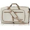 Fmeida Borsone da Viaggio 65L Pieghevole Borsone Palestra Grande Capacità Borsa Sportiva Impermeabile Borse da Viaggio Uomo Donna per Viaggi Campeggio Vacanza, Verde