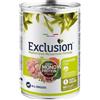 Exclusion Mediterraneo Monoproteico Noble Grain Adult All Breeds Pollo Alimento Umido per Cani Adulti 400gr