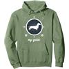Hoodie Dachshund Maglia Regalo Maglione Bassotto Uomo Donna Bimbi Felpa con Cappuccio