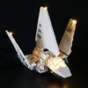 GEAMENT Set di Luci LED Compatibile Con LEGO Star Wars Imperial Shuttle - Kit Di Illuminazione per Star Wars 75302 Modello da Costruire (LEGO set Non Incluso)