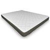 DUÉRMETE ONLINE Dreaming Online Materasso Reversibile Visco Fresh Multistrato (Lato Invernale-Estivo), antiacaro, Antibatterico e Anallergico COLFRESH150190, Memory Foam, Bianco, 150 x 190