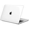 TECOOL Cover per MacBook Pro 13 Pollici 2016-2022 (M2 M1 A2338/A2289/A2251/A2159/A1989/A1706/A1708), Custodia Rigida Protettiva Sottile in Plastica Superficie Liscia, Cristallo Trasparente