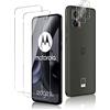 smartect TPU Pellicola Protettiva [2 + 2 Pezzi] compatibile con Motorola Edge 50 Neo, Schermo + Fotocamera, Copre l'intero Display, Proteggi Schermo Anti-Bolle, Anti-Impronte