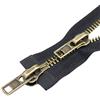 ByaHoGa 91 cm #8 separare Cerniere Lampo Metallo Chiusure Lampo a Due Vie divisibile per Jacket Cucire Cappotti Giacca (TW Bronzo)