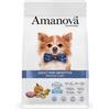 Amanova Adult Mini Sensitive Agnello Fresco Grain Free - 2 Kg - Crocchette Monoproteiche Cane - 1° ORDINE? scegli lo sconto BZR5 / BZR20 + 200 punti fedeltà