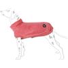 Ligo - Cappottino per Cane, impermeabile per cani, Vestiti per Cani Giacca Impermeabile Invernale per Cani Antivento Gilet Cappotto Cane protezione dal freddo, pioggia neve. MILANO ROSA (30 cm)