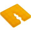 Keple Spessori d'imballaggio piatti per il fai da te - Cuneo distanziatore per livellare, distanziare piastrelle, porte, finestre, installazione - (Confezione da 50) 50x50x5mm in plastica con codice colore