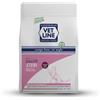 Vetline Vet Line Salute Steri Maiale con Prosciutto per Gatti Adulti VetLine, 3-kg