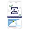 Vetline Vet Line Prevenzione Gusto Monoproteico Pesce per Gatti Adulti VetLine, 3-kg