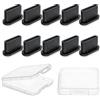 AUZOSL 10 Tappi Antipolvere USB C, Cover in Silicone Tipo C, Compatibile con iPhone 16 Pro Max 15 Samsung Galaxy XPLORA OnePlus Xiaomi Redmi Poco Motorola