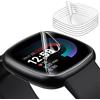 JETech Pellicola Protettiva per Fitbit Versa 4/Sense 2, Anti-Graffio Protezione TPU Flessibile, HD Chiaro, 6 Pezzi