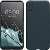 kwmobile Custodia Compatibile con Huawei P20 Cover - Back Case per Smartphone in Silicone TPU - Protezione Gommata - ardesia scuro