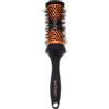 Denman (Medium) Thermo Ceramic Hourglass Hot Curl Brush - Hair Curling Brush for Blow-Drying, Straightening, Defined Curls, Volume & Root-Lift - Orange & Black, (DHH3)