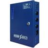 HR KK-623N Alimemtatore per telecamere in scatola metallica, 9 uscite 12V /10A totali