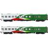 LIMA HL2667 FER SET DI W AUTOMOTRICI DIESEL ALN668 SERIE1000 MOTORIZZATA + FOLLE