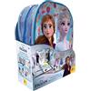 Liscianigiochi Frozen Coloring e Drawing School, Zainetto, Lavagnette, Manuale, Pennarelli, Multicolore, 92925