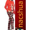 NACSHUA Pigiama Interlock Christmas Ragazza 6-14a NACSHUA Cod. REINDEER GIRL