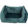 FERA Glamour divano letto rettangolare verde L 65x75x27 cm