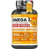Vitastrong. Vitastrong Omega 3, 700mg EPA DHA 500mg, Vitamina E Capsule Molli Premium