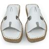 Bonateks Frrbtrlk100157, Cuneo Sandalo Donna, Bianco, 37 EU