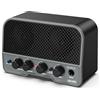 LEKATO 5W Amplificatori Combo per Chitarra Elettrica, LEKATO Mini Amplificatore Portatile per Chitarra Elettrica con Doppio Altoparlante da 6,67 cm, con Canale Clean e Overdrive (Nero)