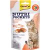 Gim Cat Gimcat Nutripockets 60 gr - Salmone e omega - 1° ORDINE? scegli lo sconto BZR5 / BZR20 + 200 punti fedeltà