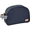 BÉABA Beauty Case Neonato da Viaggio - Borsa Cura Bebè Compatibile con Sacco Genève, Tessuto Impermeabile, 2 Tasche Interne, Pratica e Compatta - Blu navy