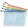 Vicloon Borse di File, Sacchetto di Zip Impermeabile Mesh Sacchetto del Documento per Uffici Cosmetici Forniture Accessori da Viaggio, 5 Colori (5 pezzi * A4)