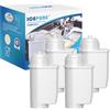ICEPURE Filtro per macchina da caffè Compatibile Con Siemens® EQ Series/EQ3/EQ6/EQ9/EQ500/S700/Brita® Intenza 575491/Bosch® TCZ7003/TCZ7033, 4 pezzi