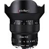 AstrHori Fotogramma intero F2.8 da 12 mm Obiettivo fisheye manuale Obiettivo ultra grandangolare 185 ° per fotocamera mirrorless Sony E Mount A5000,A6000,A6500,A6600,NEX-3,NEX-5,NEX-7,A7,A9,NEX-6,ecc.