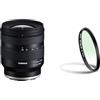 Tamron 11-20 mm F/2.8 Di III-A RXD, obiettivo per Sony E-Mount (APS-C), Nero & Walimex Slim MC - Filtro UV