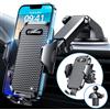VANMASS 【Versione PRO Supporto per Telefono Auto 【Grado Militare】 2025 Aggiornato Ventosa Clip Mobile Automobile Cradles Van Accessori Parabrezza Cruscotto per iPhone 16 15 14 Pro Max Samsung Android