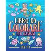 Gray & Gold Publishing Libro da colorare per bambini età 1-3: 30 splendide illustrazioni con sirene per bimbi da 1 a 3 anni