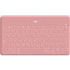 Logitech Tastiera Logitech Keys-To-Go Wireless Rosa Blush [920-010041]