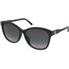 Jimmy Choo Lidie/F/SK 807/9O | Occhiali da Sole Graduati o Non Graduati | Prova Online | Plastica | Quadrati, Cat Eye, Ovali / Ellittici | Nero | Adrialenti