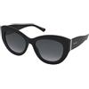 Jimmy Choo Xena/S 807/9O | Occhiali da Sole Graduati o Non Graduati | Plastica | Cat Eye, Ovali / Ellittici | Nero | Adrialenti