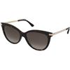 Jimmy Choo Axelle/G/S 086/HA | Occhiali da Sole Graduati o Non Graduati | Plastica | Cat Eye, Ovali / Ellittici | Marrone, Havana | Adrialenti