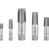 Gunpla Set di Maschi a Tubo NPT 5 pezzi 1/8, 1/4, 3/8, 1/2, 3/4, Rubinetto Filettato per Filettare, Kit Filettatura per Pulire o Rifilare Filettature di Tubi Danneggiate o Inceppate