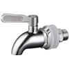 Vicloon Rubinetto Dispenser, 304 Acciaio Inox per Bevanda Vino Birra Bibita Acqua Fredda Succo Latte, Cromo Assemblea (16 mm)
