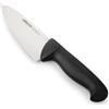 Arcos Coltello Chef in Acciaio Inossidabile Nitrum con Lama da 150 mm - Coltello da Cucina Professionale Multipurpose, Manico Ergonomico in Polipropilene - Nero, Serie 2900