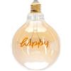 Aigostar Lampadina Led Happy Vintage a Filamento E27 G125 4W decorativa Bianco caldo 1800K Aigostar