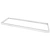 M LEDME Supporto di fissaggio per Pannello Led Rettangolare 120x60cm Cornice bianca M LEDME