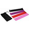 JK Fitness Set 4 Bande Loop, Bande Elastiche ad Anello