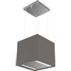Faber Cappa ad Isola Soft Cube Grigio 345.0607.589 Grigio da 40cm - Garanzia Italia